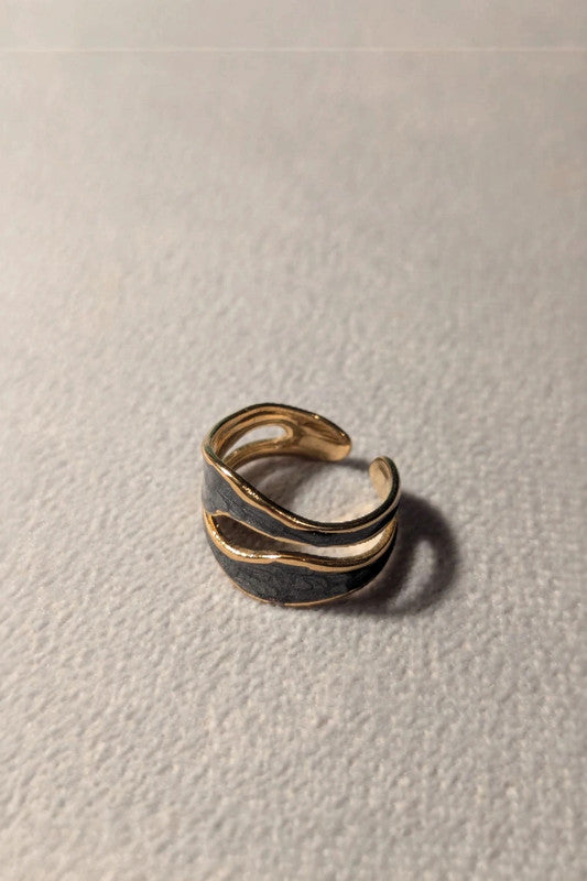 Bague "Ondes Subtiles"