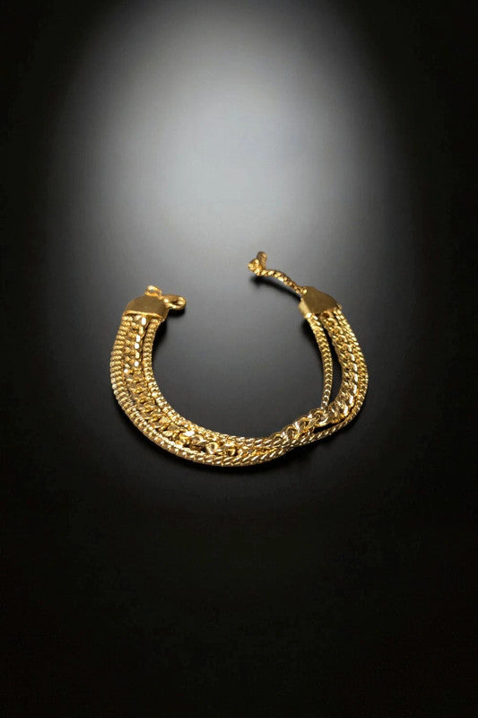 Superbe Bracelet Mailles Multiples