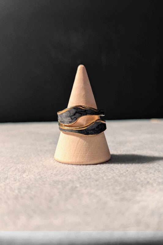 Bague "Ondes Subtiles"