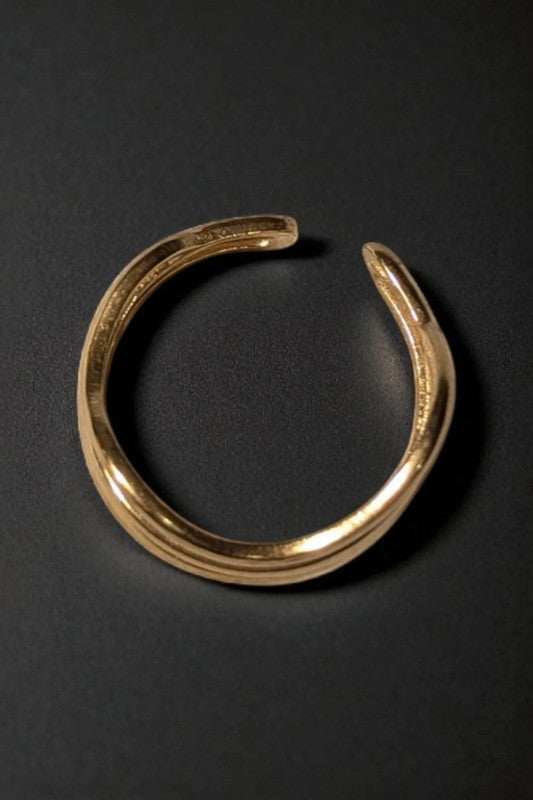 Bague triple vague
